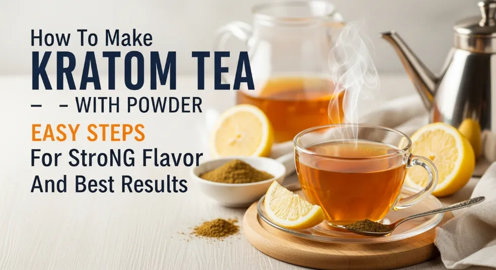 How To Make Kratom Tea With Powder