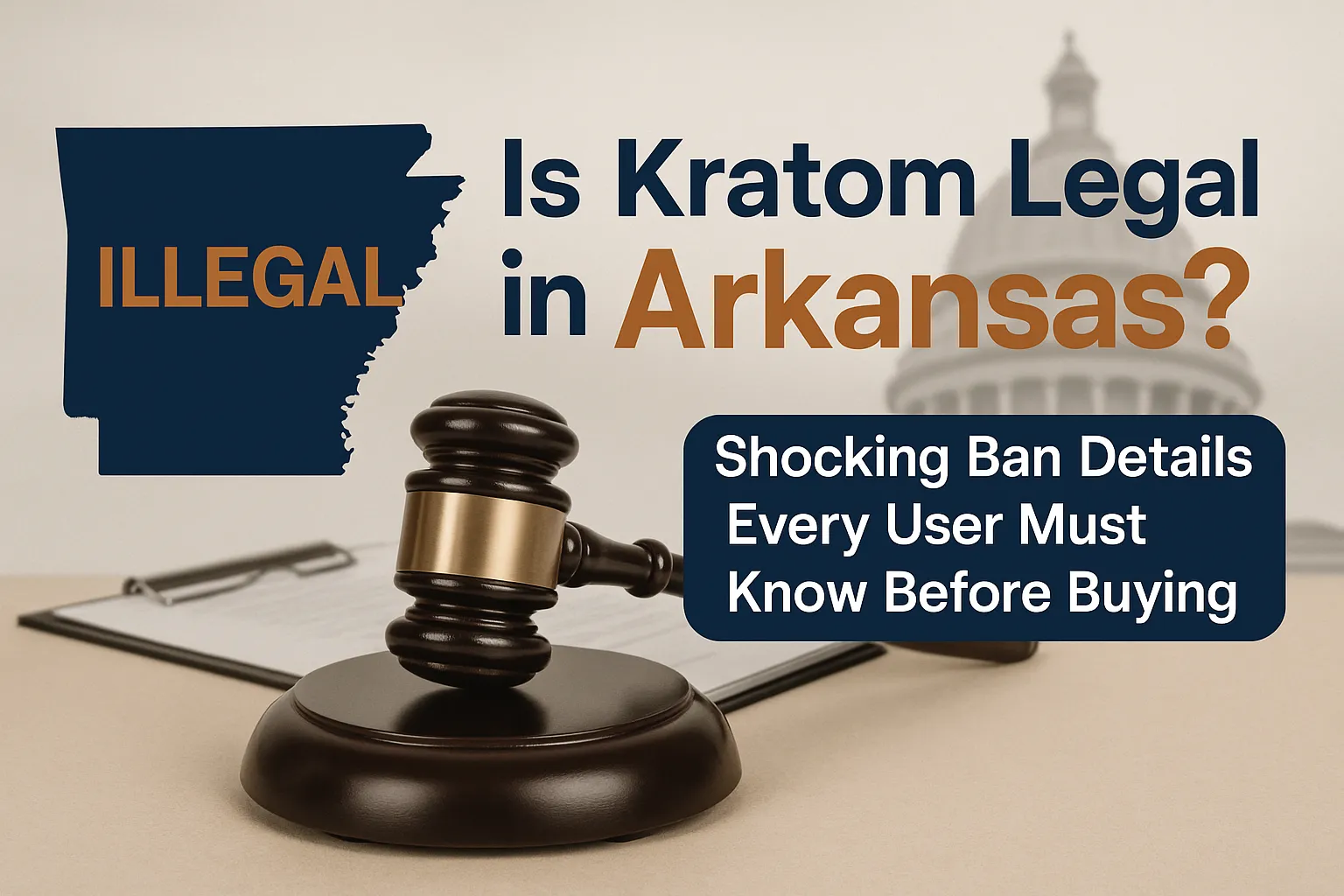 Is Kratom Legal in Arkansas