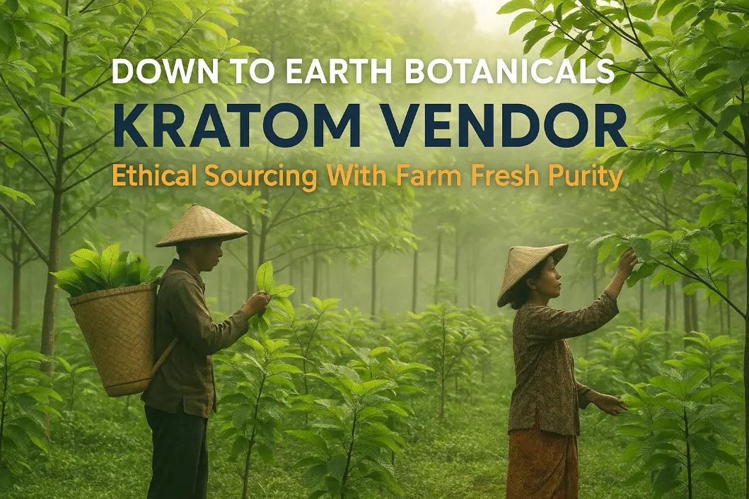 Down To Earth Botanicals Kratom Vendor