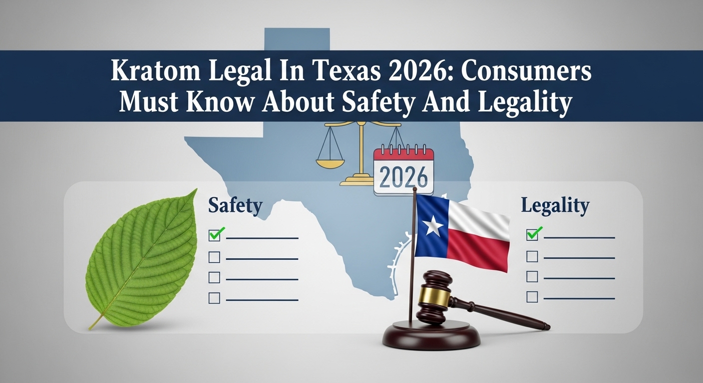 Kratom Legal In Texas 2026
