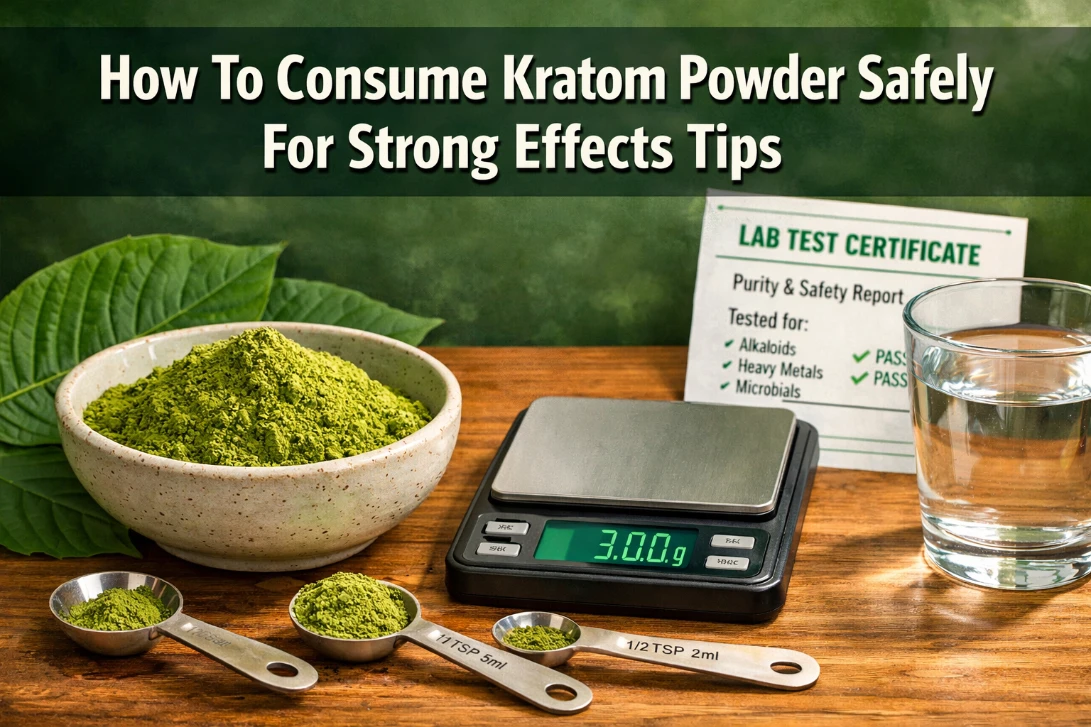 How To Consume Kratom Powder