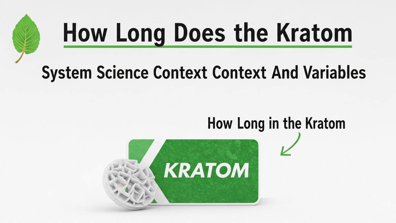How Long Does Kratom Stay In The System