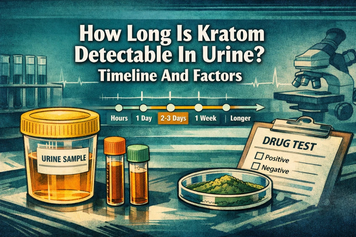 how long is kratom detectable in urine
