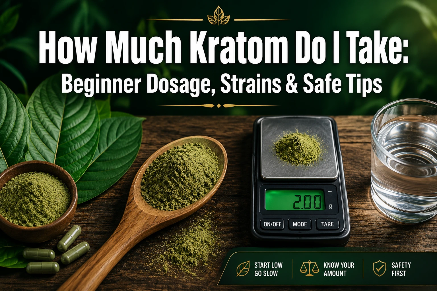 How Much Kratom Do I Take