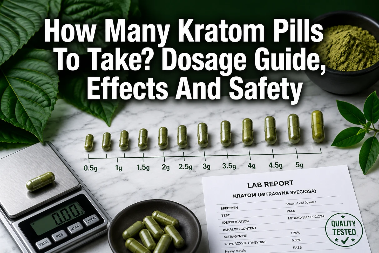 How Many Kratom Pills To Take