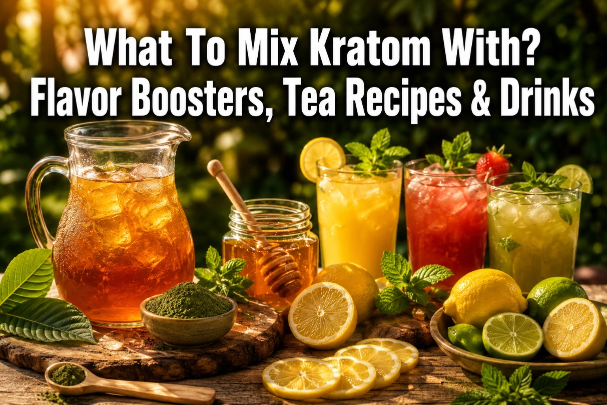 what to mix kratom with