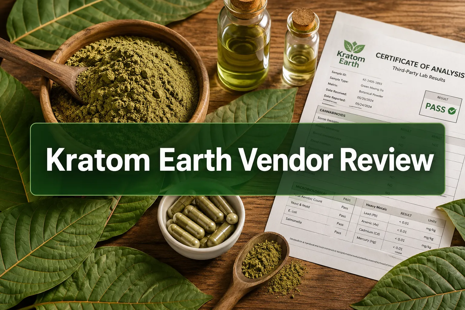 Kratom Earth Kratom Vendor