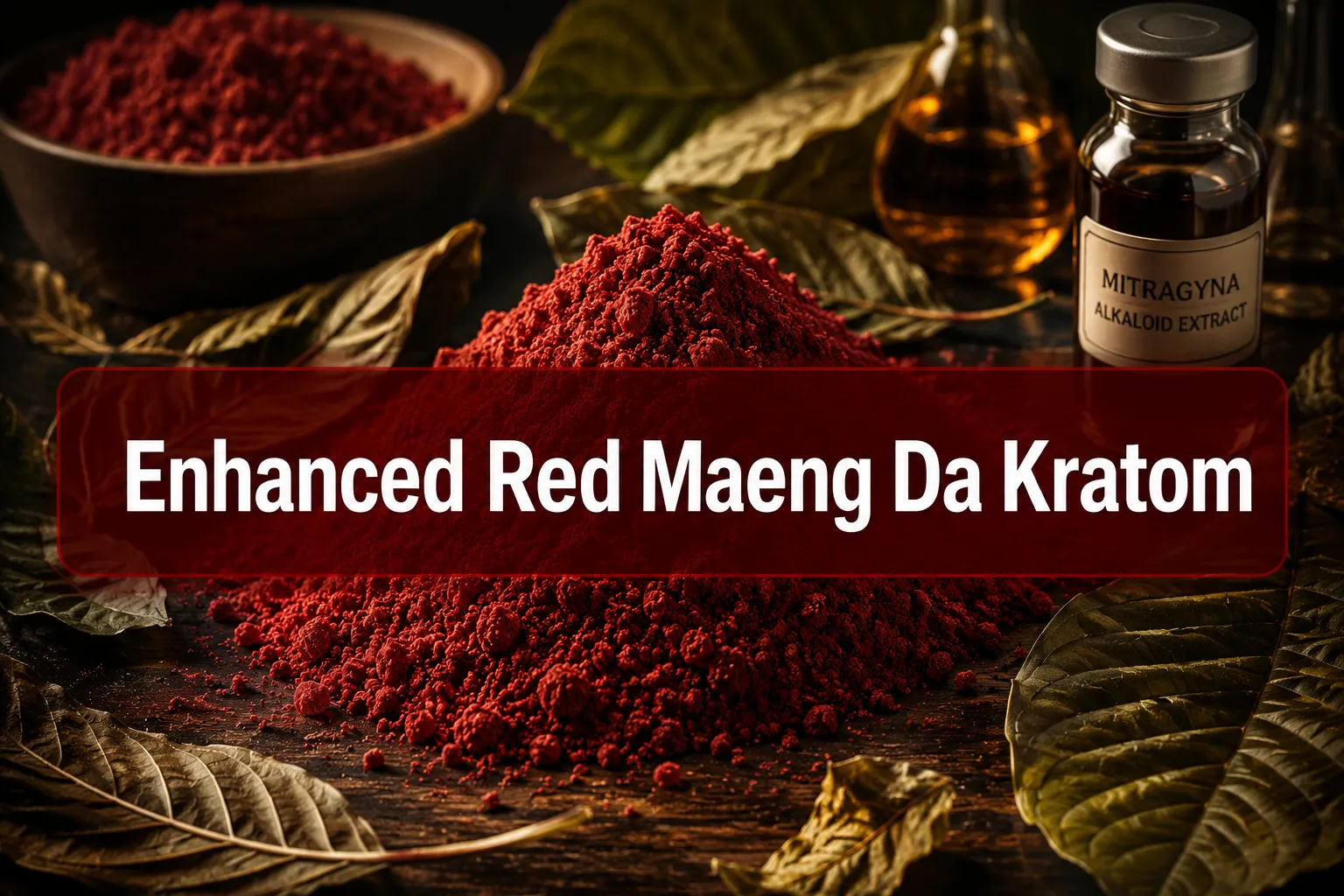Ultra Enhanced Red Maeng Da Kratom