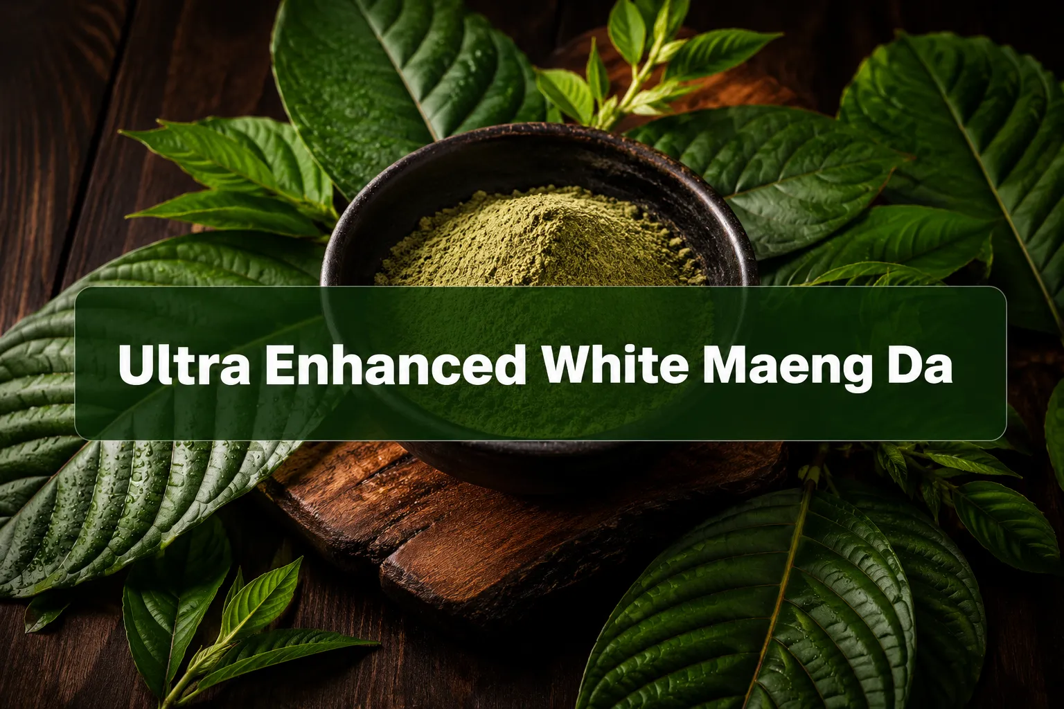 ultra enhanced white maeng da kratom