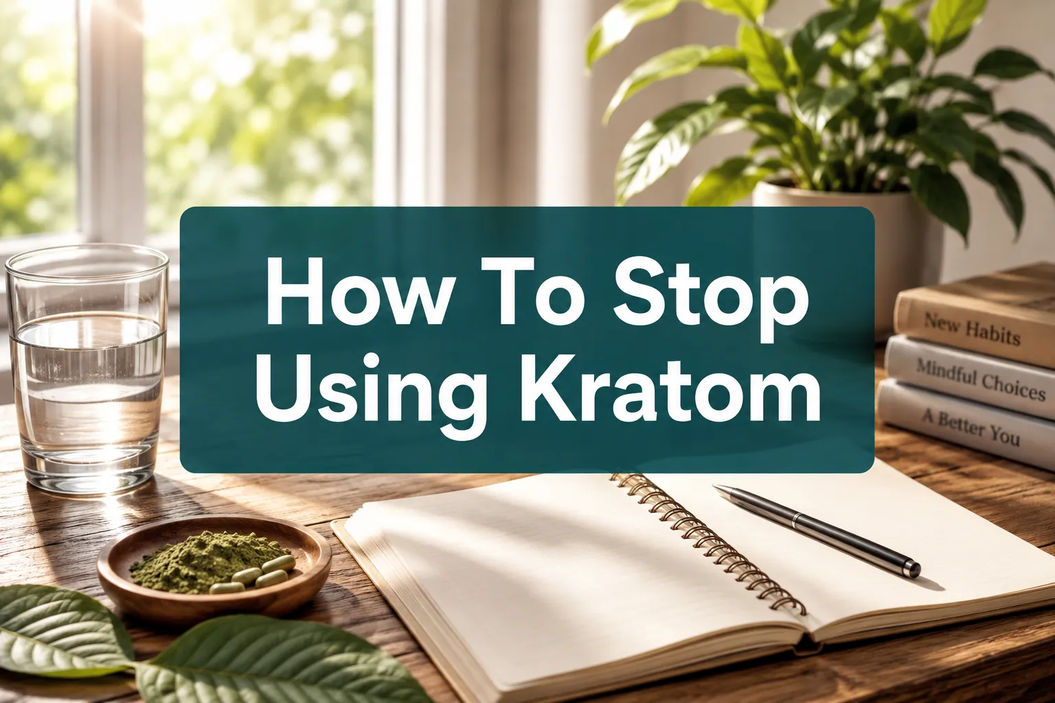How To Stop Using Kratom