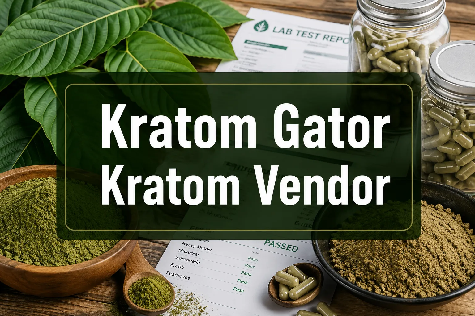 Kratom Gator Kratom Vendor