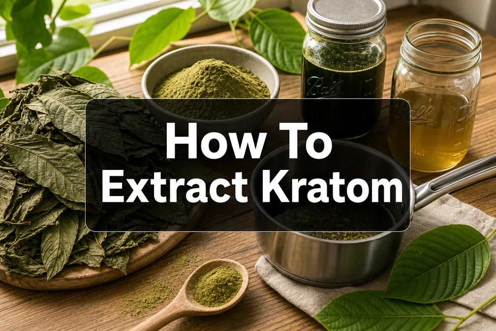 how to extract kratom