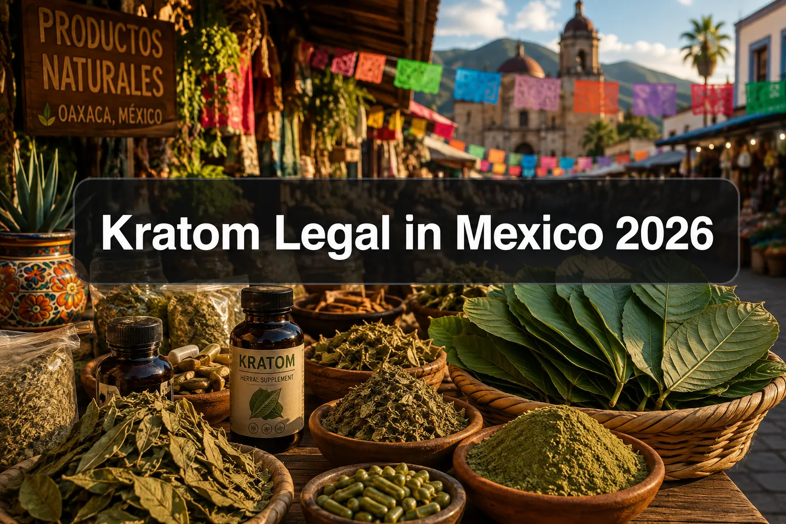 is kratom legal in mexico 2026