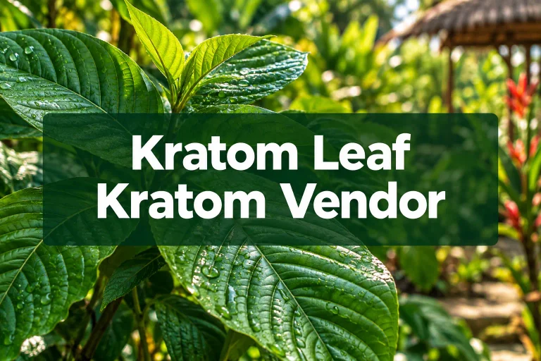Kratom Leaf Kratom Vendor