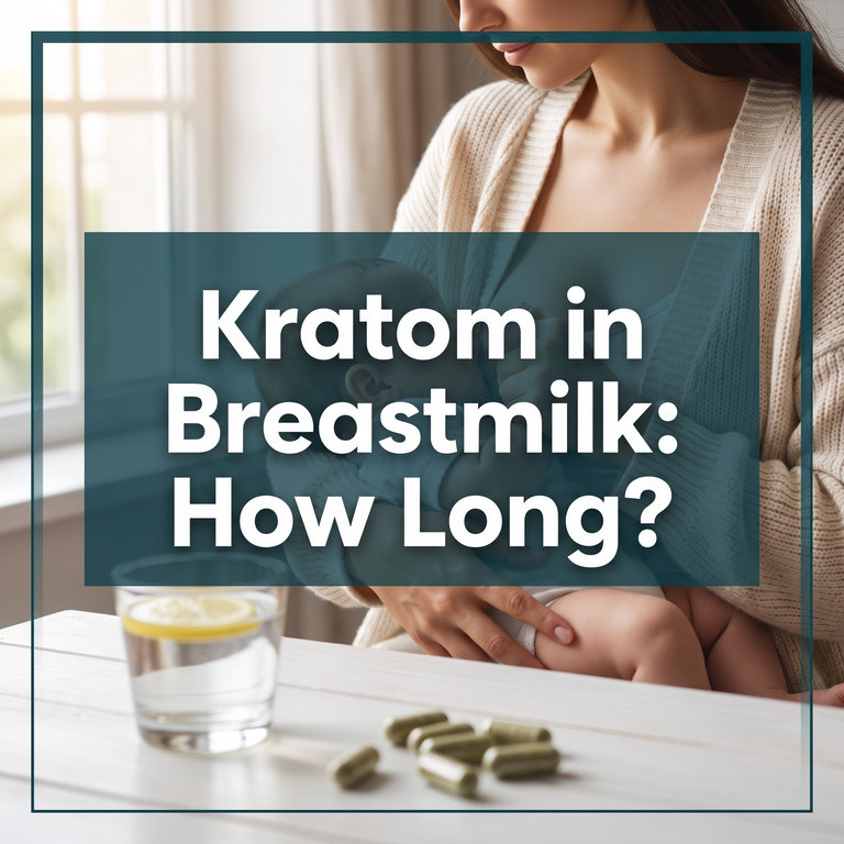 how long does kratom stay in breastmilk