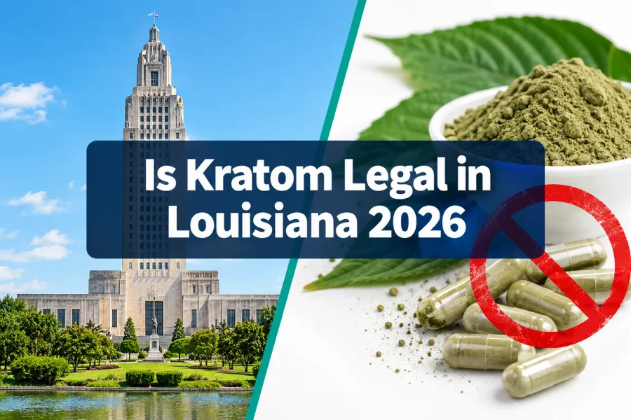 is kratom legal in louisiana 2026